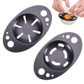 Set of 2 Stainless Steel Egg White Separator with Yolk Filter for Baking
