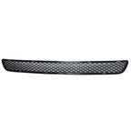 Replacement Black Matte Plastic Front Bumper Grille for Chevrolet Silverado (2019–2024)