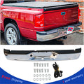 Chrome Steel Rear Step Bumper for Dodge Dakota (2005–2011)