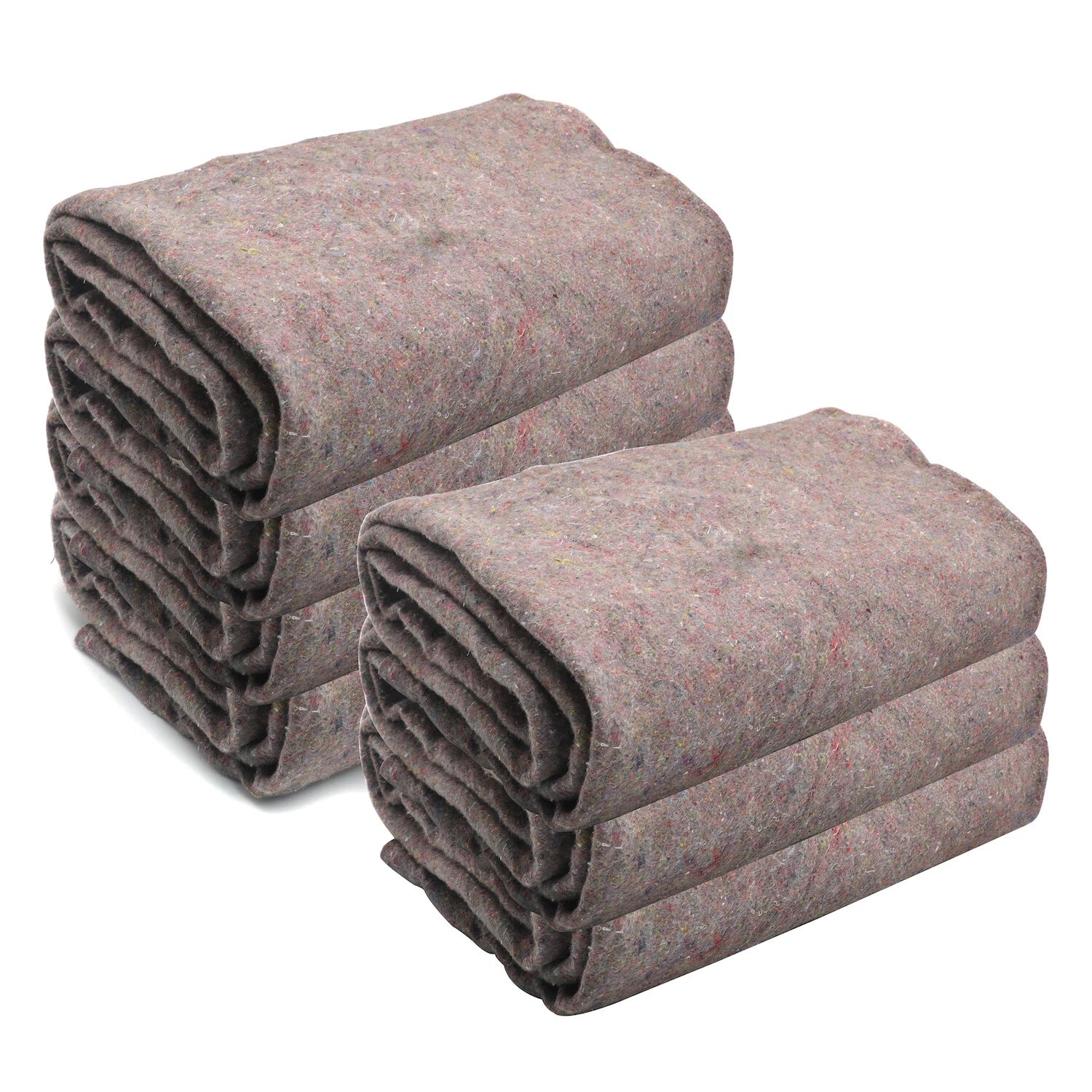 7pc Heavy Duty Textile Moving Blanket 80" x 72" Furniture Packing Pad
