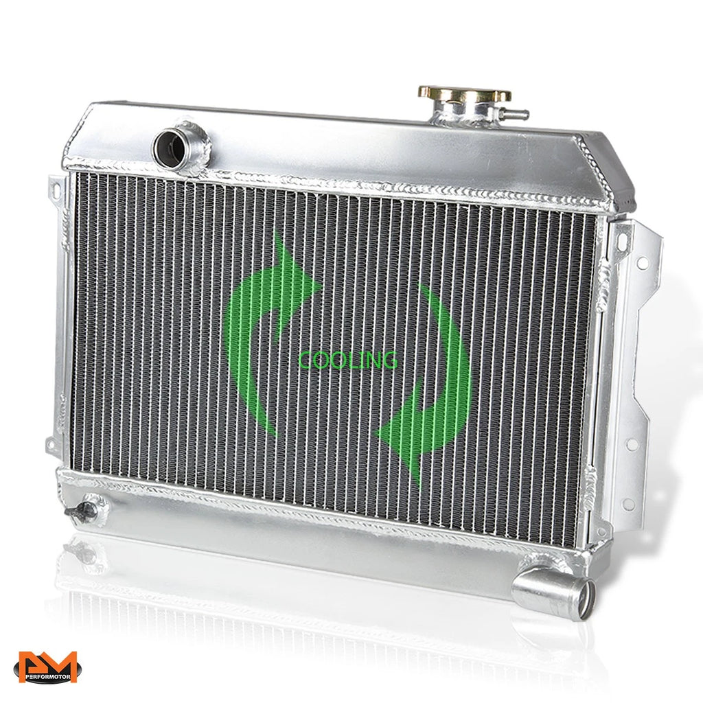 2-Row Aluminum Racing Radiator for Datsun 510 (1968–1973) Srl311/Sr/521 1.6 L4