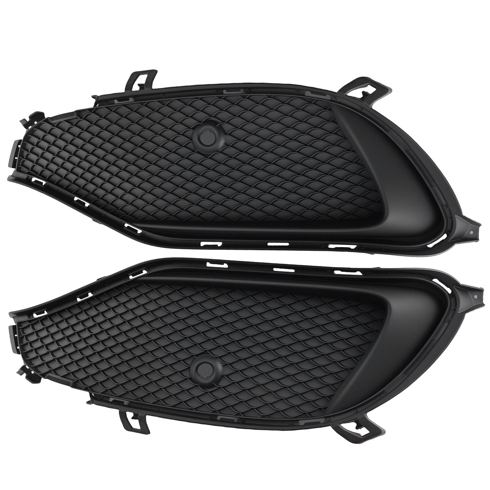 Set of 2 Front Bumper Fog Lamp Grille Covers for Mercedes-Benz CLA W117 (2016–2019)