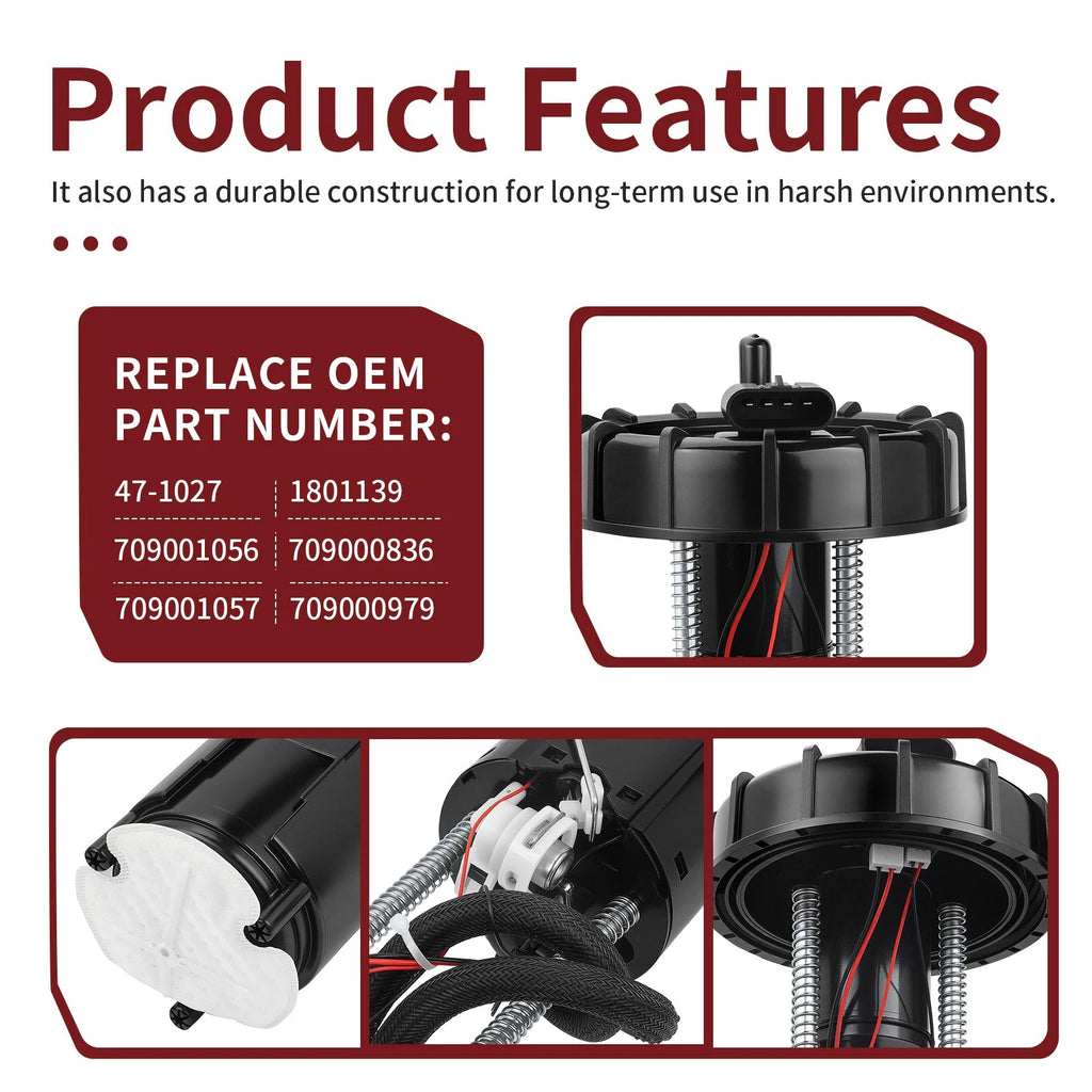 Fuel Pump Assembly for Can-Am Maverick Trail 1000 (2018–2023) 709001057