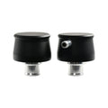 Black Billet Aluminum Valve Cover Breather with Grommets for
