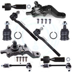 Set of 10 Front Lower Ball Joints & Outer Tie Rod Ends for Toyota 4Runner (1996–2002)