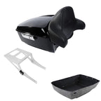 Trunk Backrest Mount Rack for Harley Fatboy (2008–2017)