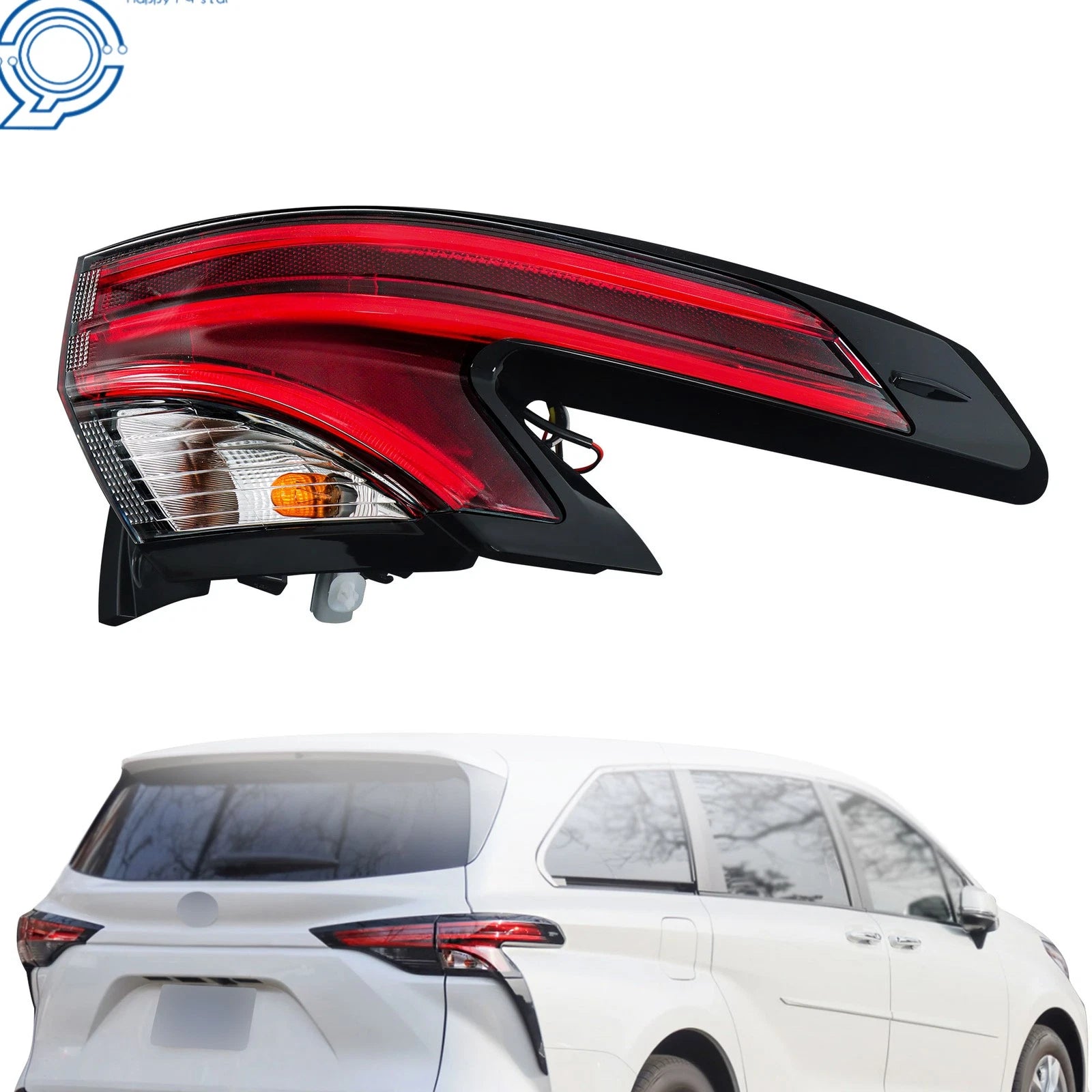 Passenger Right Tail Light Lamp for Toyota Sienna XSE Platinum Limited (2021–2023)
