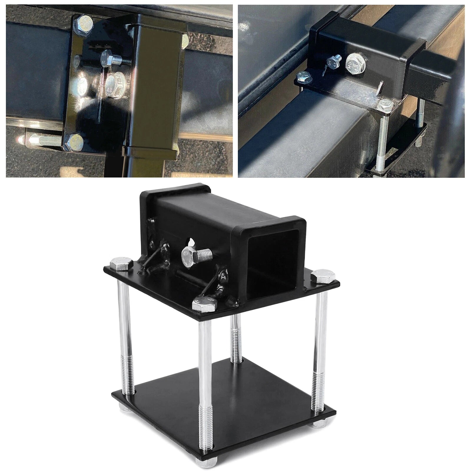RV Bumper Receiver Adapter 2" Hitch Mount for RV