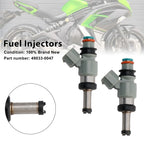 2X Fuel Injectors 49033-0047 for Kawasaki Ninja 400 (2018–2024)