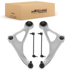 Set of 4 Front Lower Control Arms w/ Ball Joint for Nissan Altima (2013–2018)
