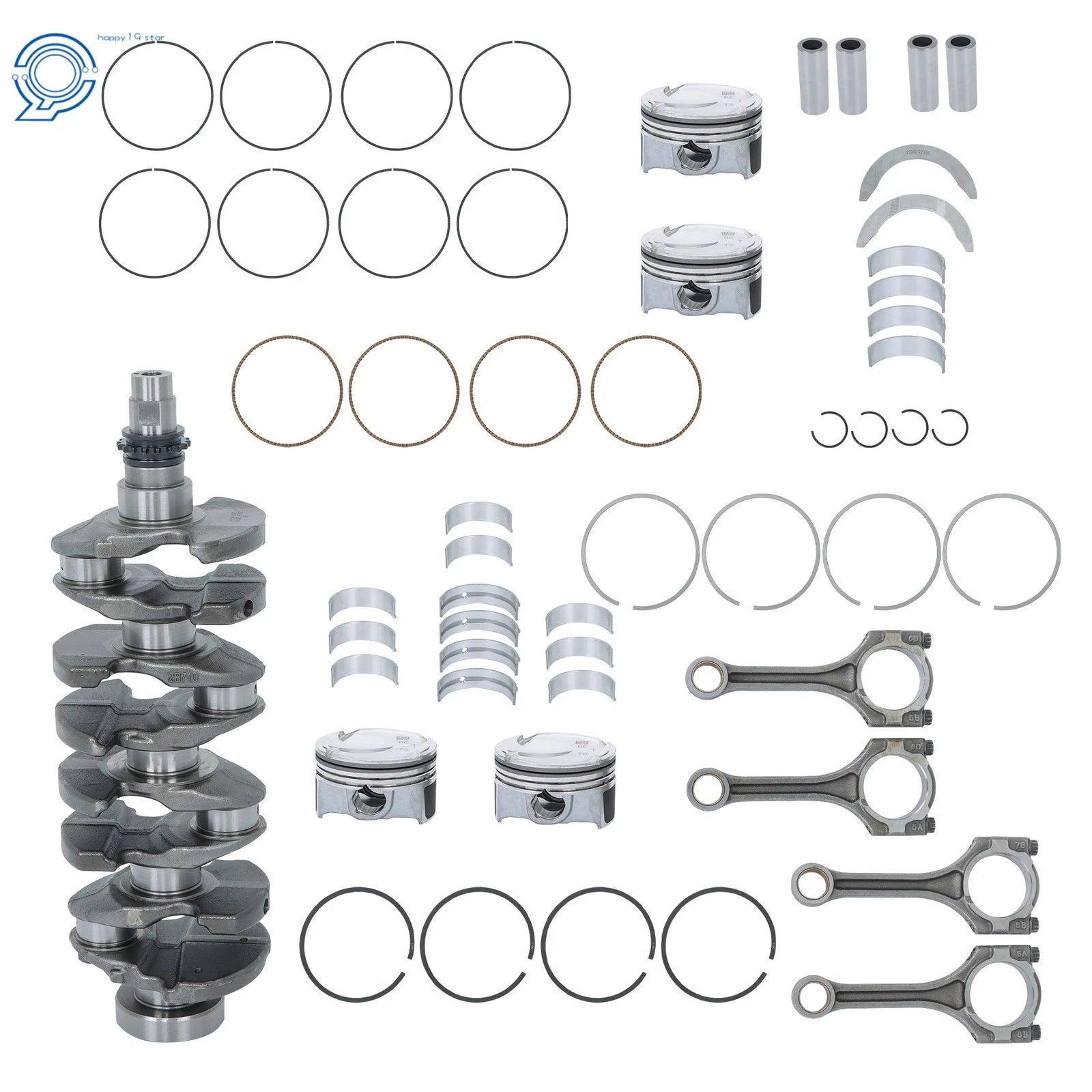 Engine Overhaul Kit for Hyundai Elantra/Kona/Tucson/Sonata (2016–2023)