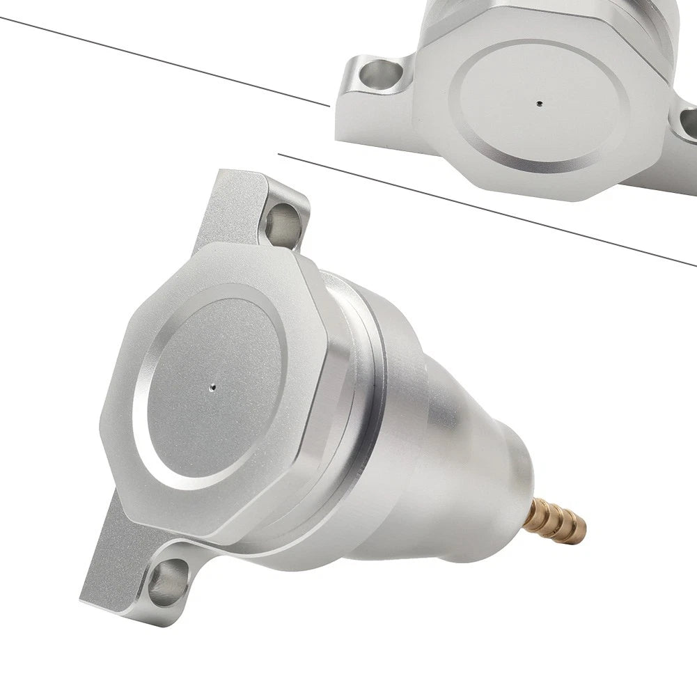 Upgraded Billet Hydraulic Clutch Reservoir for Universal Application (Silver)