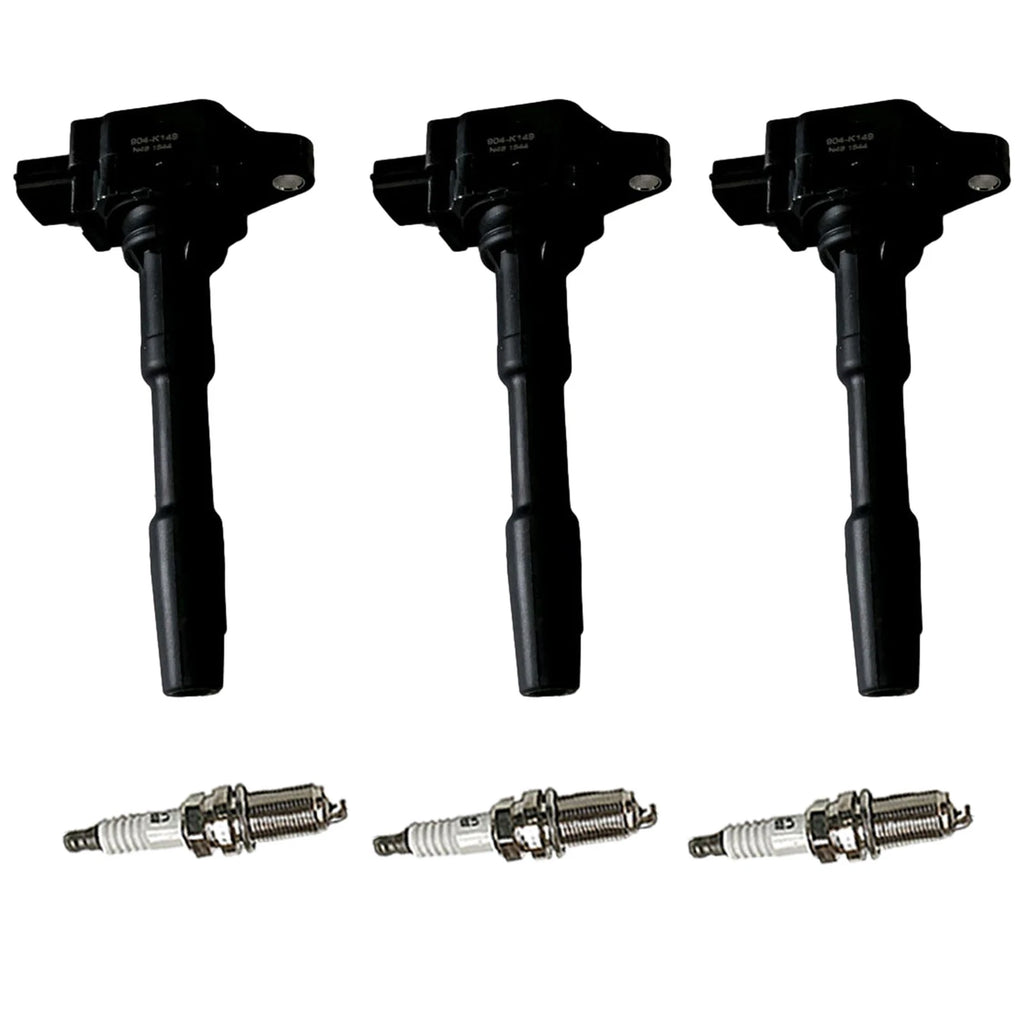 3X Ignition Coils & 3X Iridium Spark Plugs for Smart Fortwo (2016–2017)