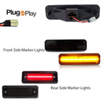 Set of 4 LED Side Marker Lights for El Camino & Caballero