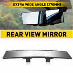 Panoramic Wide Angle Rear View Mirror Lens for Car (270mm Tint)