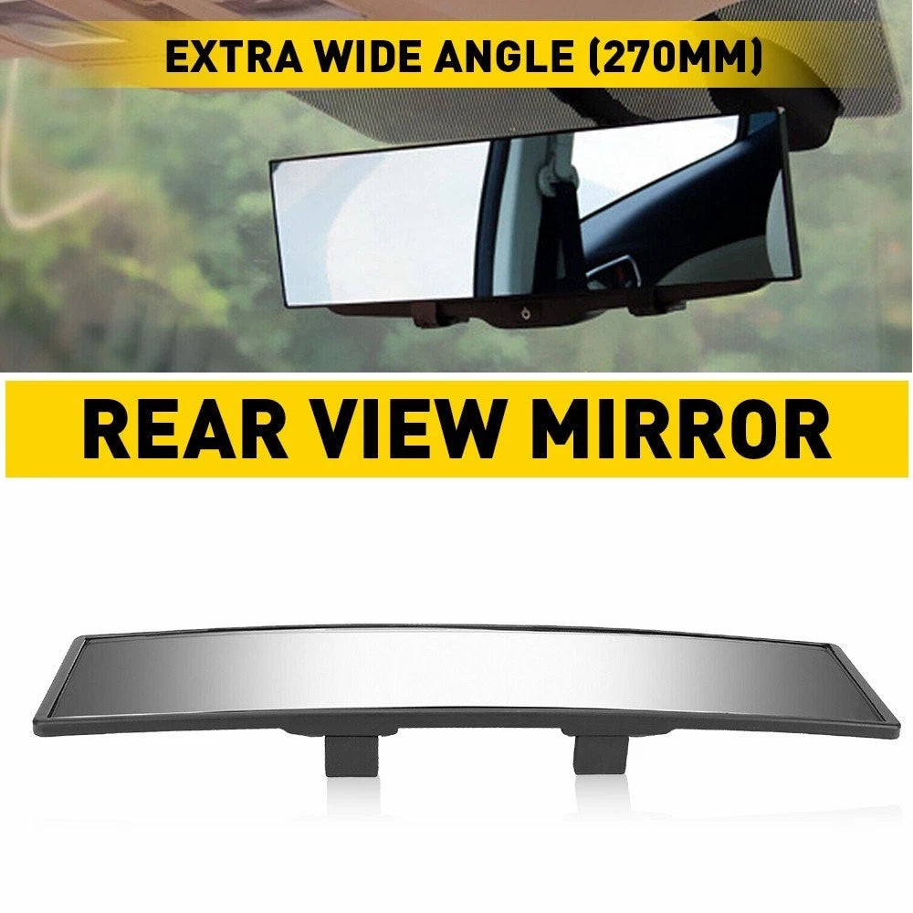 Panoramic Wide Angle Rear View Mirror Lens for Car (270mm Tint)