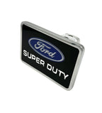 Hitch Cover Replacement for Ford Super Duty Logo (2020–2025) Rear Black