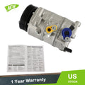 A/C Compressor with Clutch for Volkswagen Audi (2006–2020)
