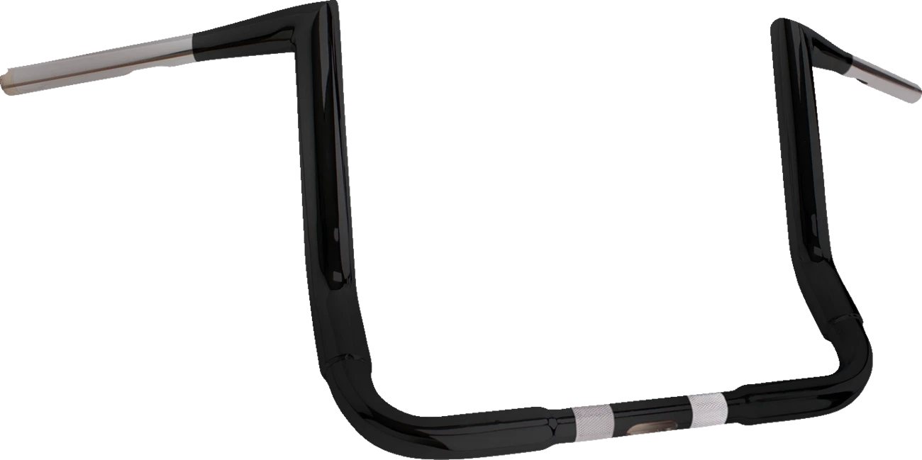 Buck-50 Handlebar for Harley FLH (12", Black, 310712)