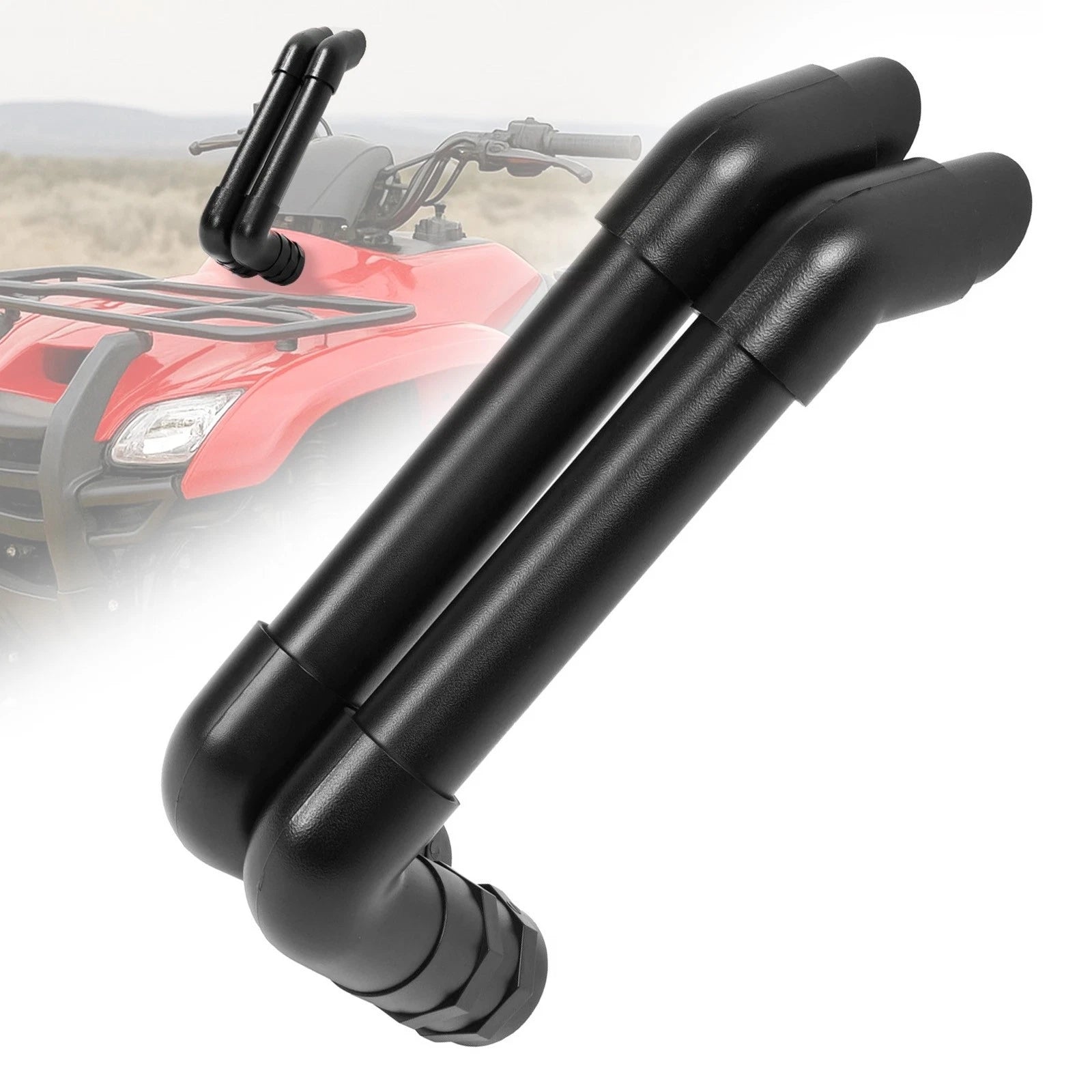 Twin Snorkel Stacks Kit for Honda Rancher 420 TRX420 (2007–2013)