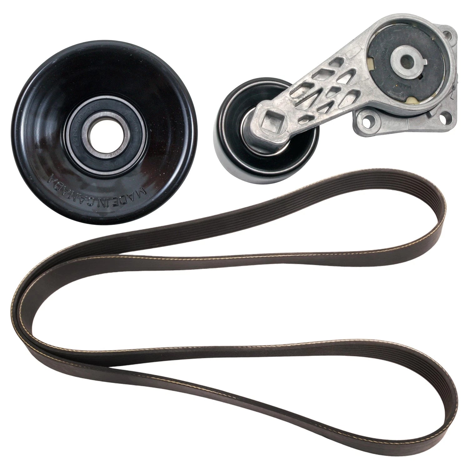 Drive Belt Idler Pulley Tensioner Kit for F-150 F-250 F-350 (2004–2010)