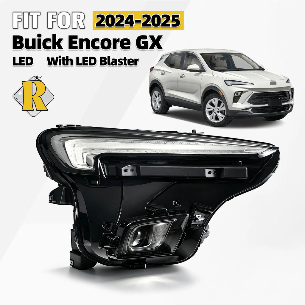 LED Headlight for Buick Encore GX (2024–2025) Right Passenger, LED Blaster