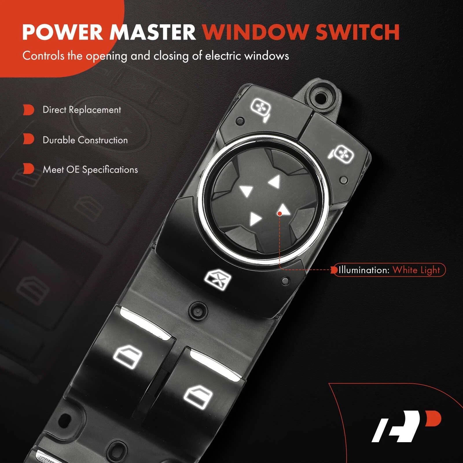 Front Left Power Window Switch for Ford F-150 (2015-2020)