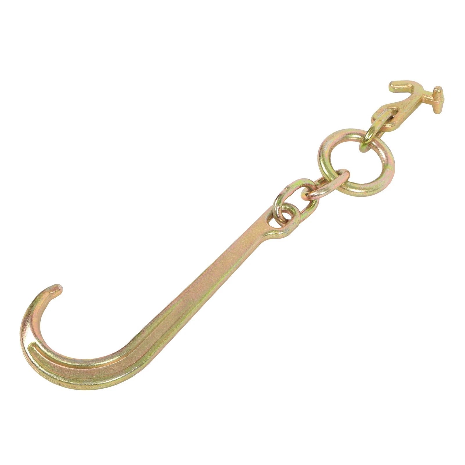 1 Pack 5400lbs G70 15" J Hook for Towing Wrecker Roll Back Truck