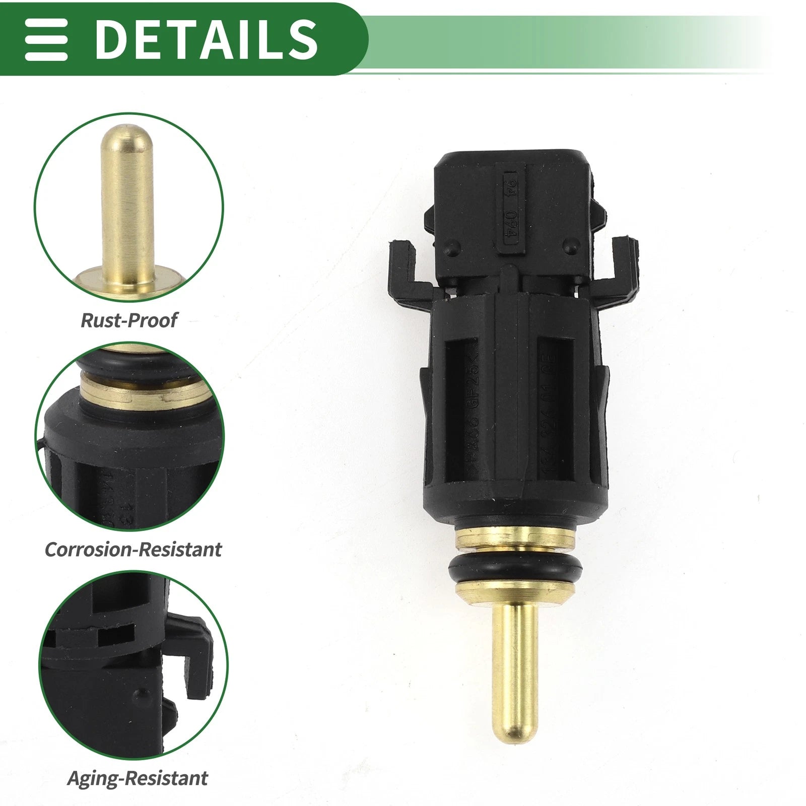 Engine Coolant Temperature Sensor No. 13627788077 for BMW 128i (2010)