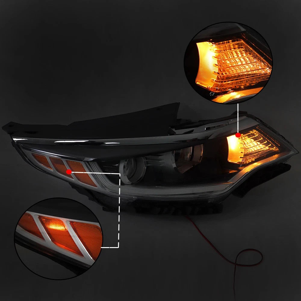 Halogen Headlight Assembly for Kia Optima (2016â2018) Right Side