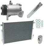 AC Compressor Kit With Condenser Replacement for Nissan Quest (2016–2020)