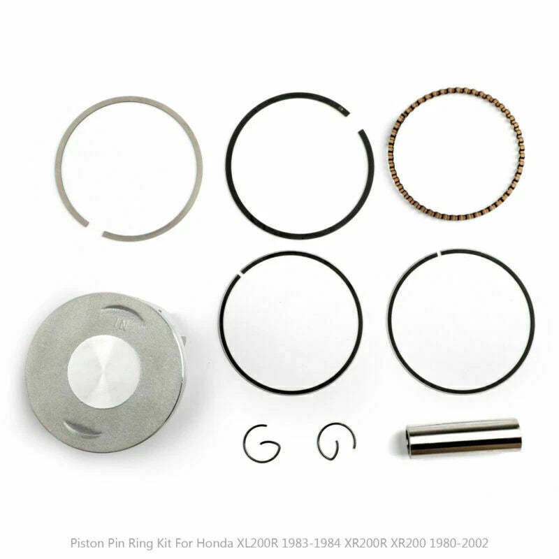 Piston Ring Pin Kit for Honda XL200 XR200R XR200 (1980–2002) STD 65.50mm