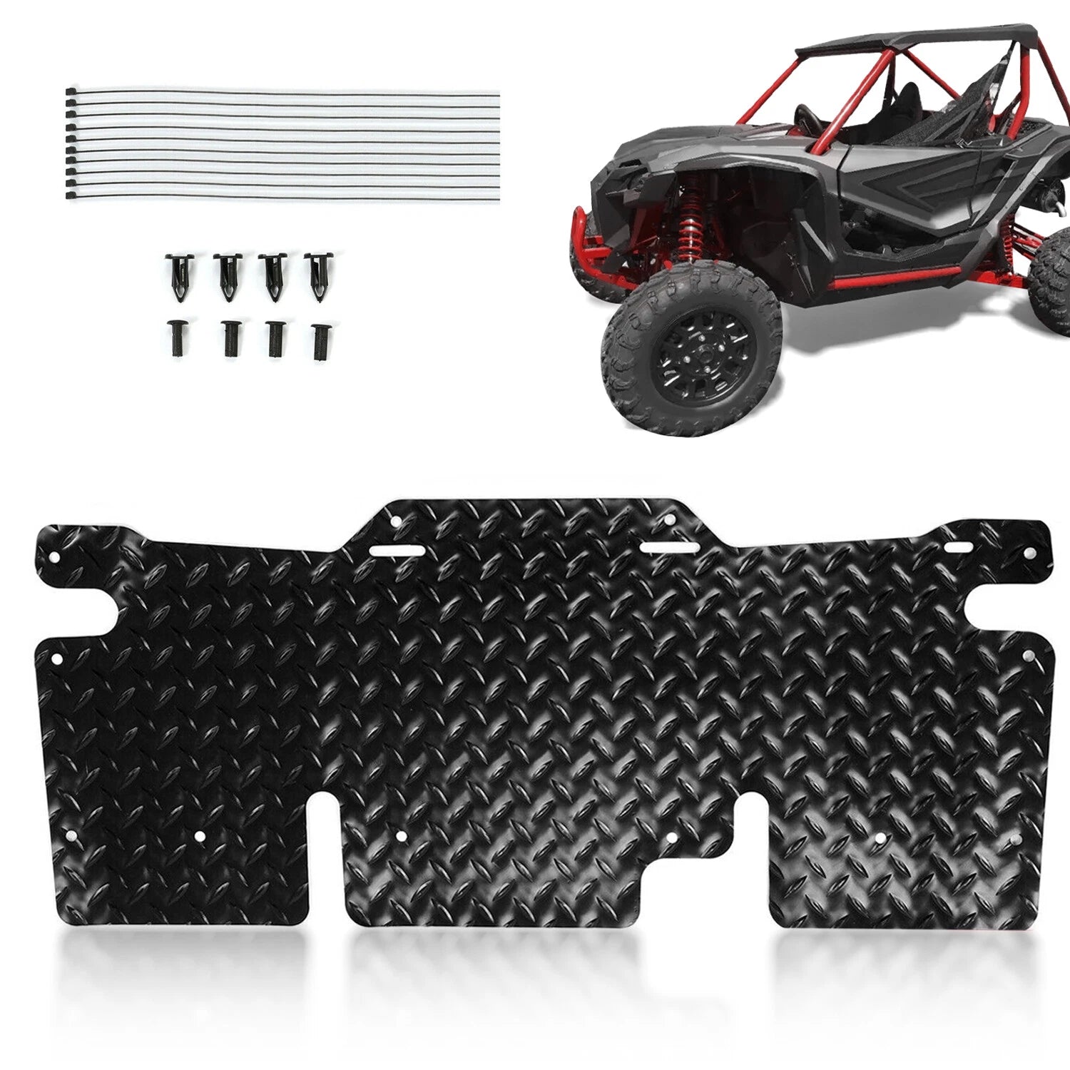 Firewall Mud Guard Dust Shield for Honda Talon 1000X 1000R X4 (2019–2022)