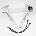 Steering Wheel Trim + Right Switch Button for Ford Fiesta MK7 MK8 Ecosport (2013)