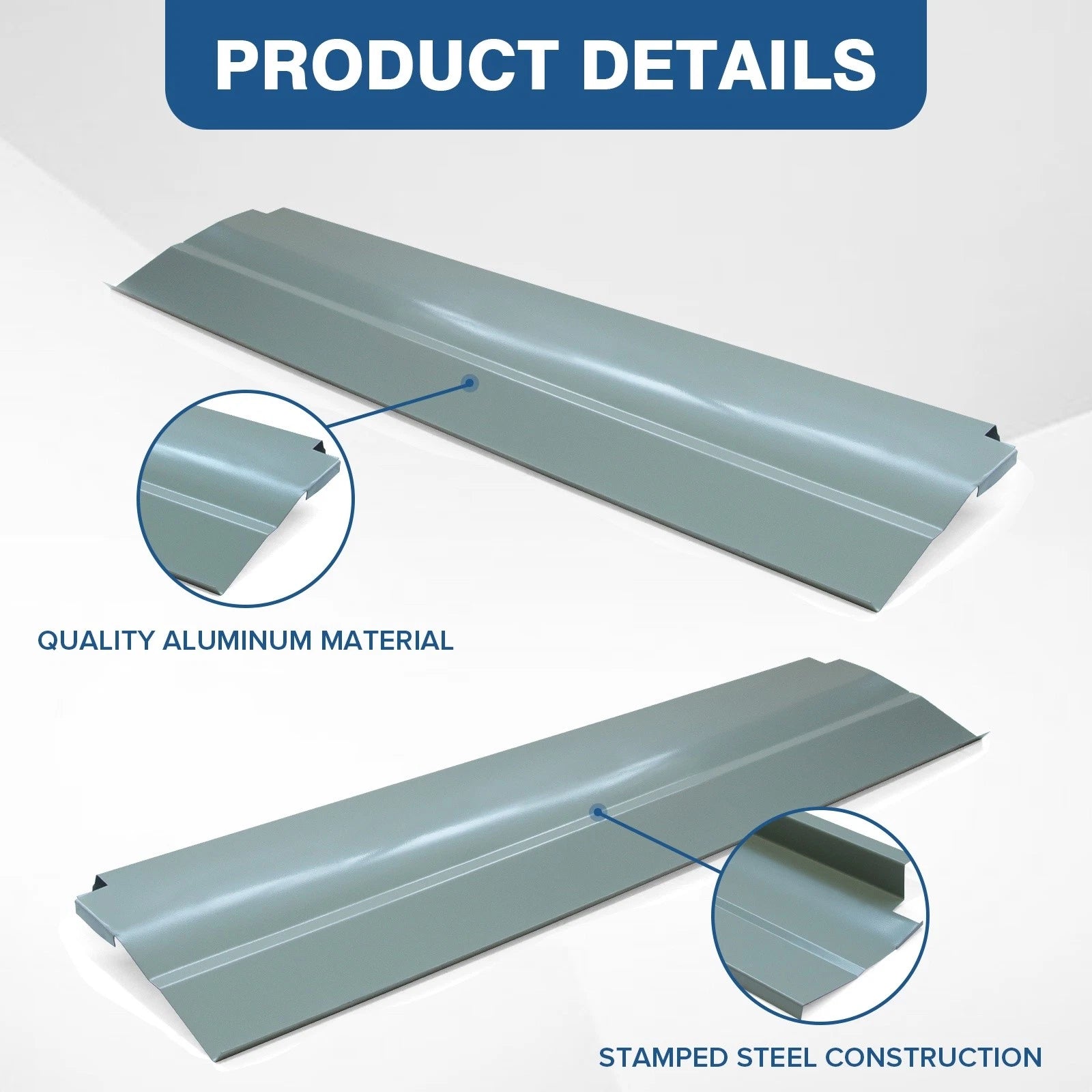 Pair Rocker Panels for Ford Fusion (2006–2012) Left + Right Side