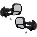 Power Mirror Set for Ford F250 F350 F450 (2020–2022) Power Fold BSD Puddle