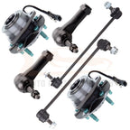 6x Sway Bar Link Wheel Bearing Kit for Saturn Vue, Chevy Equinox (2002–2006)