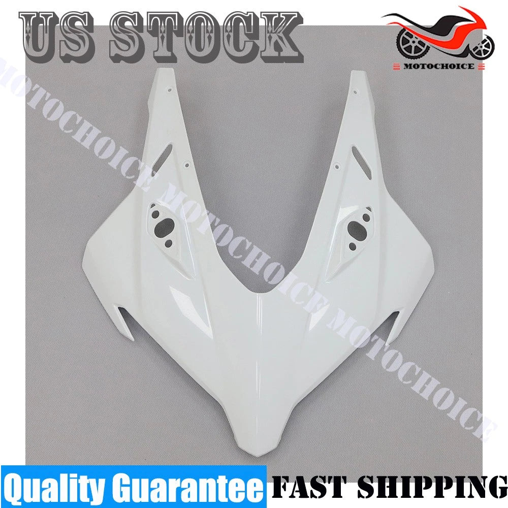 Fairing Kit for Honda CBR250R (2017–2022) - Unpainted White ABS Bodywork