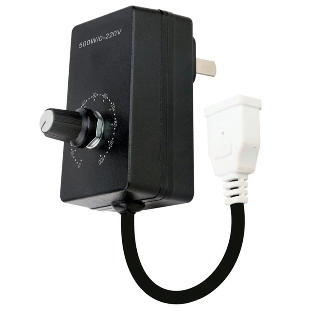 Adjustable Fan Dimmer Switch 500W for Angle Grinder Exhaust