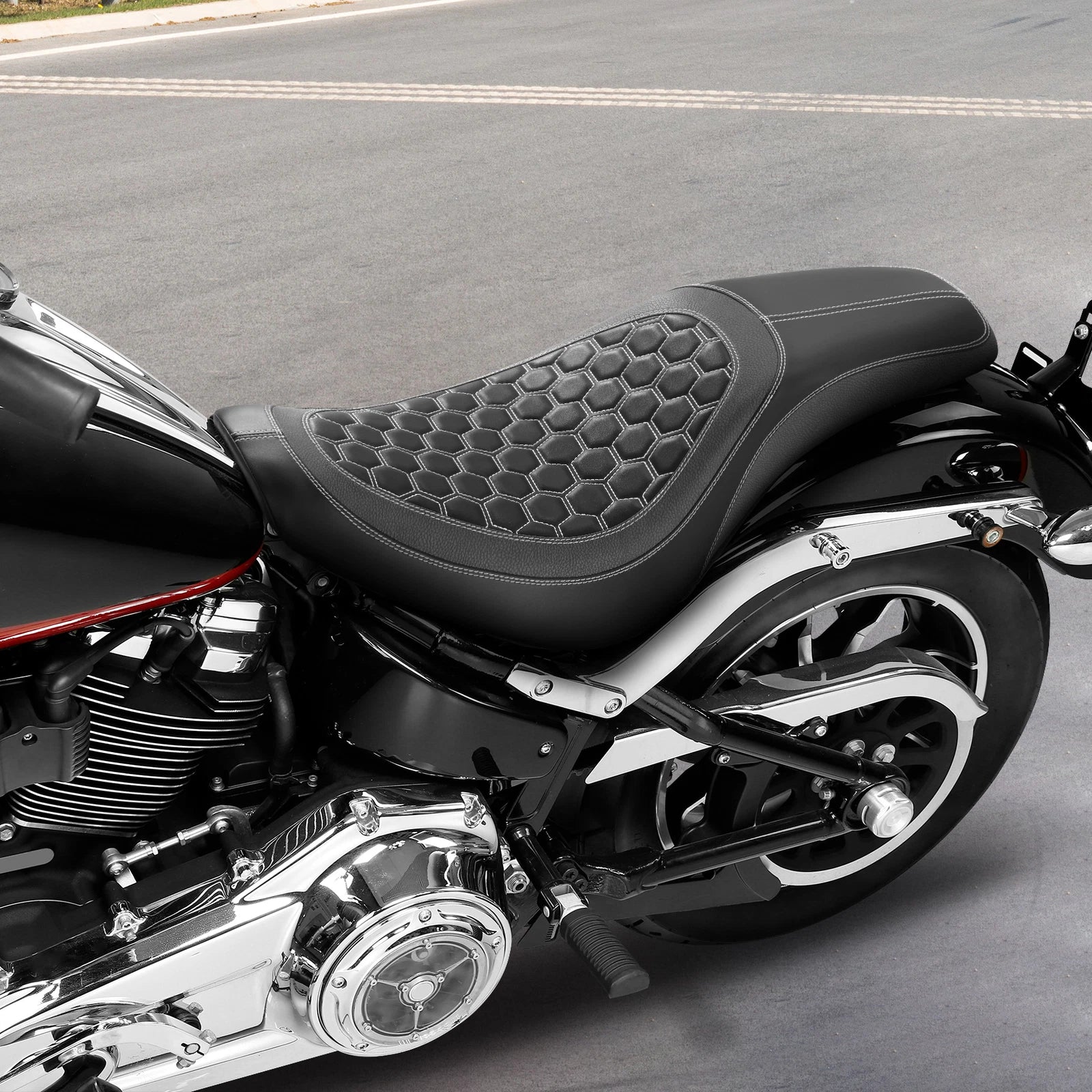 Driver & Passenger Seat for Harley Sport Glide FLSB Low Rider S ST (2018–2025)