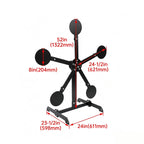 8" Metal Portable Reactive Steel Shooting Target