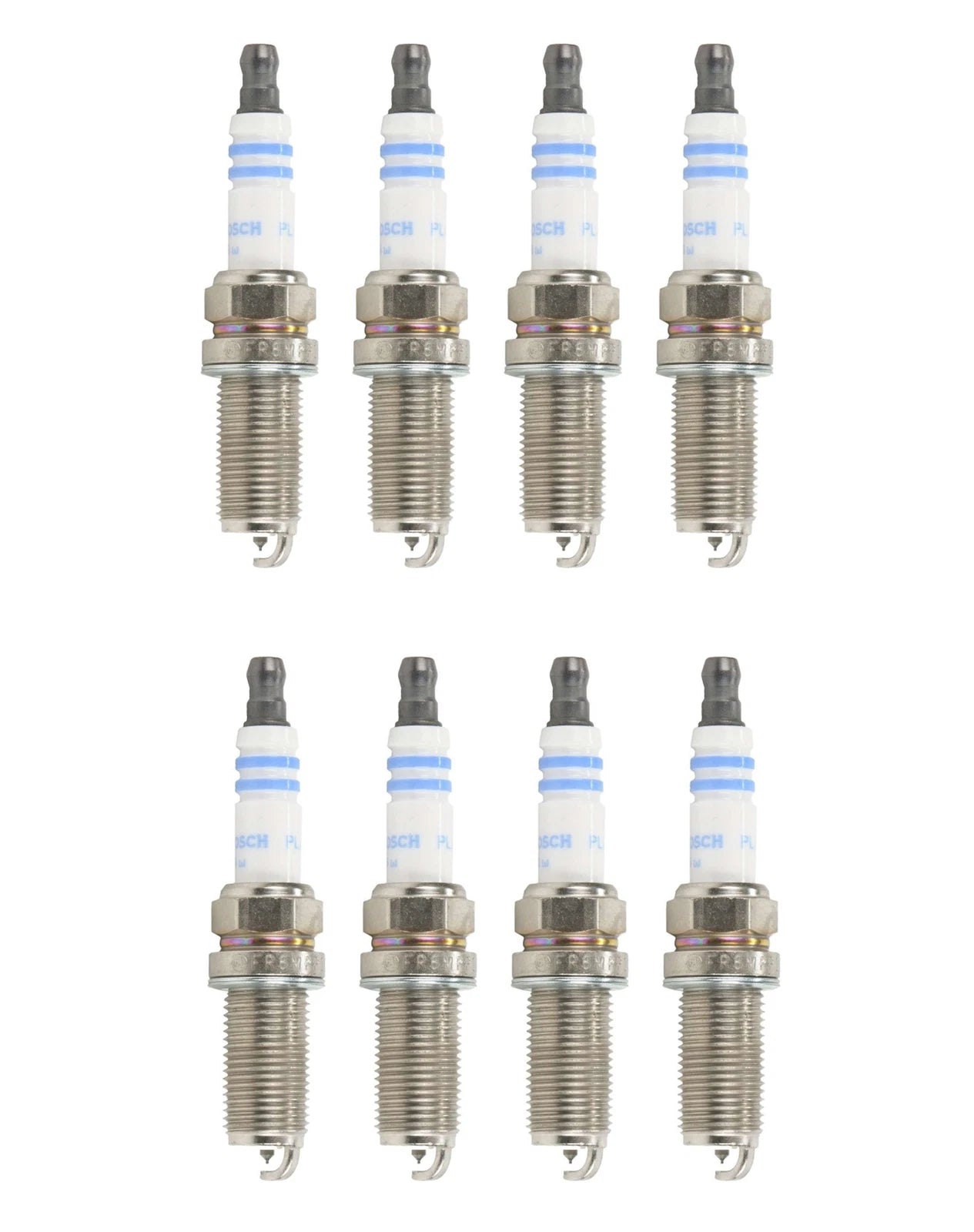 Set of 8 Spark Plugs Bosch Platinum 6713 for Fiat Nissan Infiniti Toyota Scion