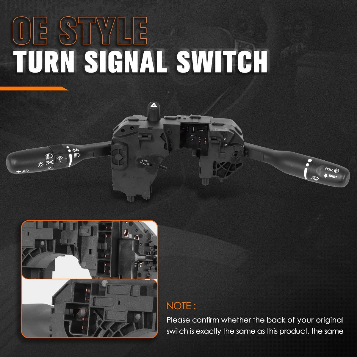 Turn Signal Wiper Fog Light Switch for Chrysler Sebring Stratus (2001–2006)