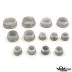 Set of 13 Silver Frame Plugs for BMW R 1200 GS LC Adventure (2014–2019)