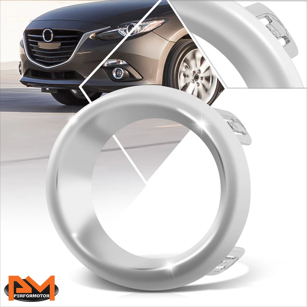 Fog Light Trim for Mazda 3 (2014–2016) - Left Side, Chrome