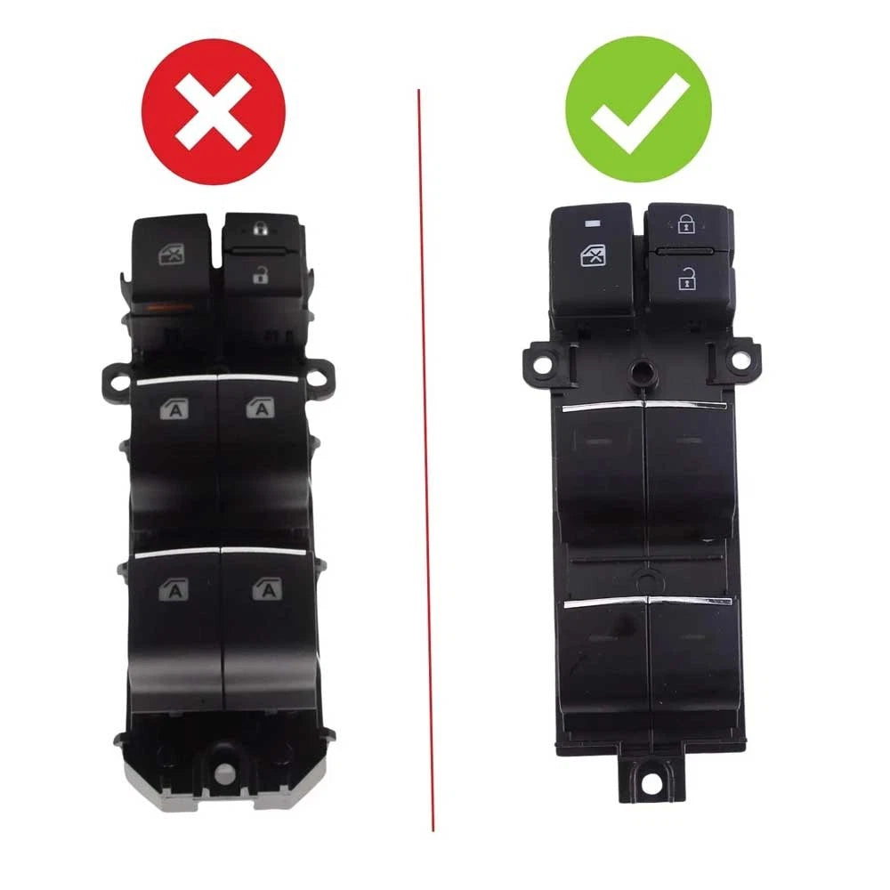 Driver Master Window Switch for Toyota Corolla Sedan (2020–2022) 840400R040