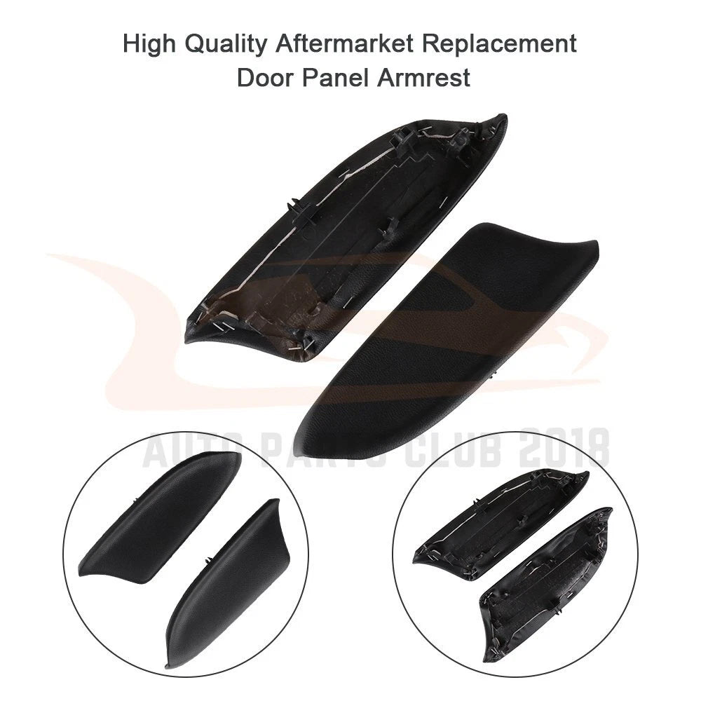 Set of 2 Leather Door Panel Armrest Covers for Honda Accord (2008–2012)