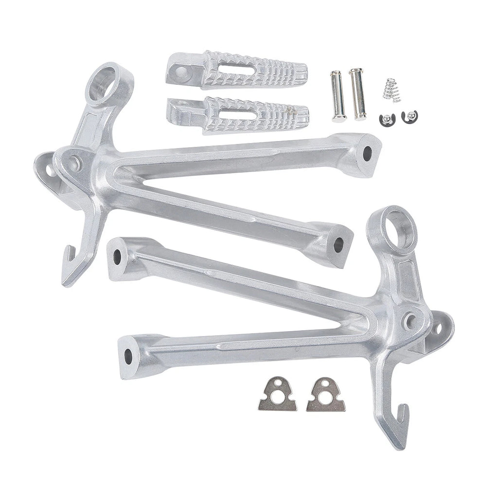 Set of 2 Rear Foot Pegs Bracket for Suzuki GSXR1000 (2007–2008)