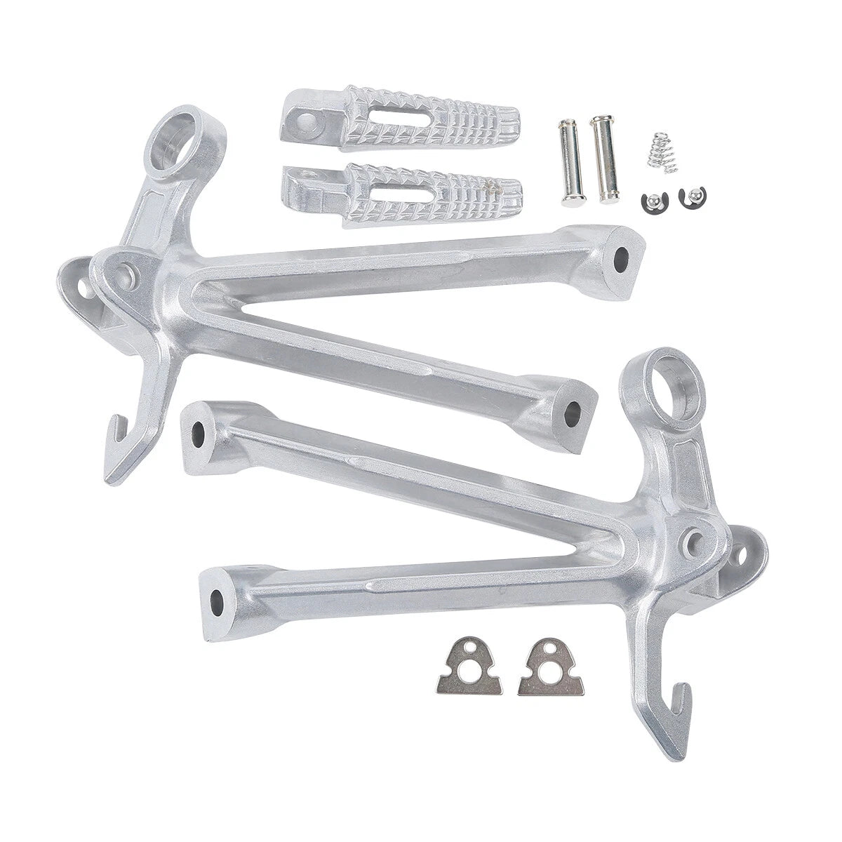 Set of 2 Rear Foot Pegs Bracket for Suzuki GSXR1000 (2007–2008)