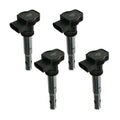 Set of 4 NGK Ignition Coils COP Pencil Type for Audi VW
